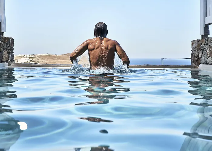 מלון Mykonos Bliss - Cozy Suites, Adults Only קאלו ליבאדי